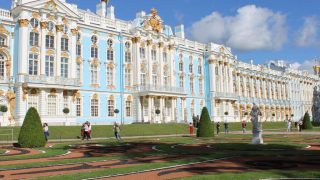 ロシア・サンクトペテルブルクのエカテリーナ宮殿