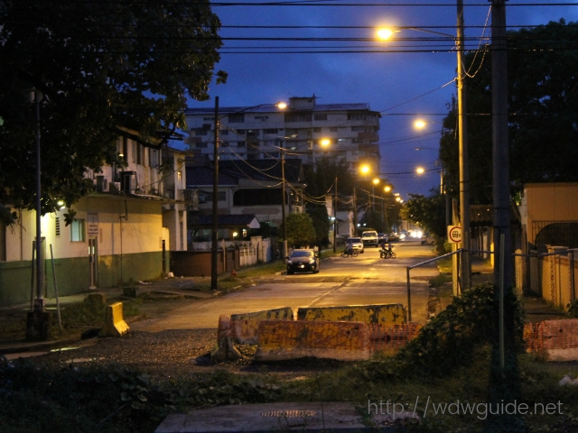 コロン（パナマ）の街中の風景