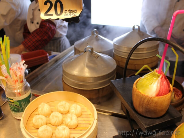 上海の南翔饅頭店の小籠包