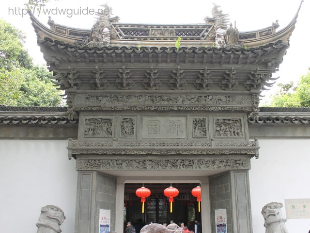 上海・豫園の入り口