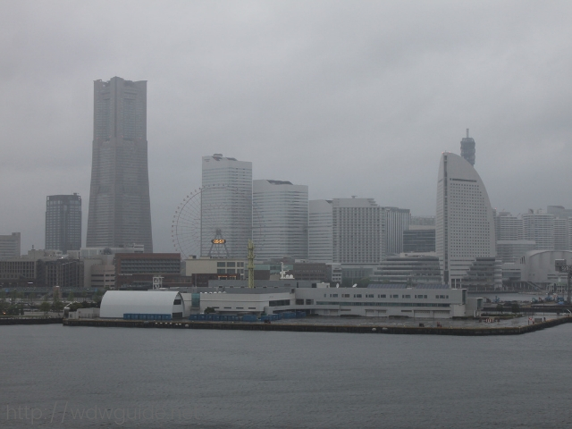 フォーレンダムから見た横浜港