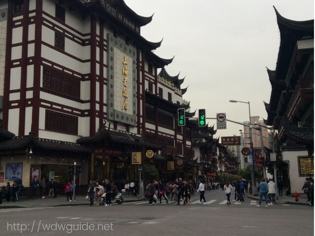 上海・豫園商場の上海老飯店