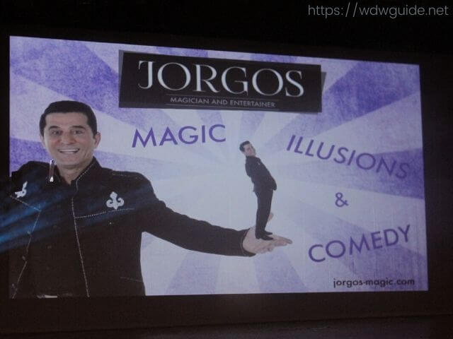 JORGOSのマジックショー