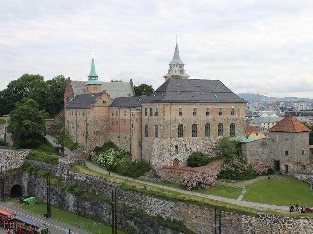 ノルウェー・オスロにあるアーケシュフース城